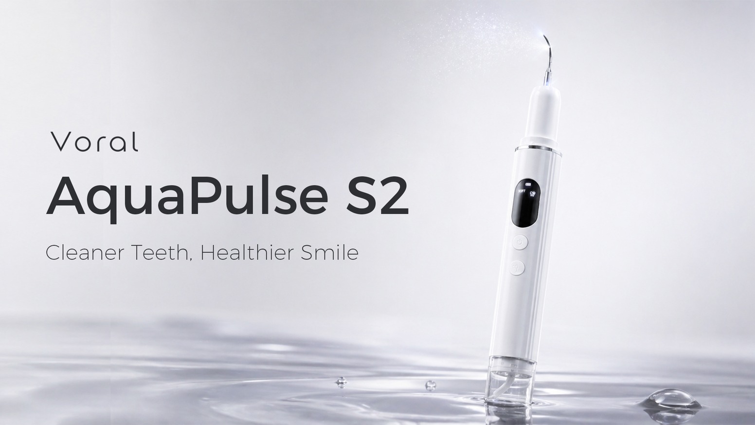 AquaPulse S2-Cleaner Teeth, Healthier Smile