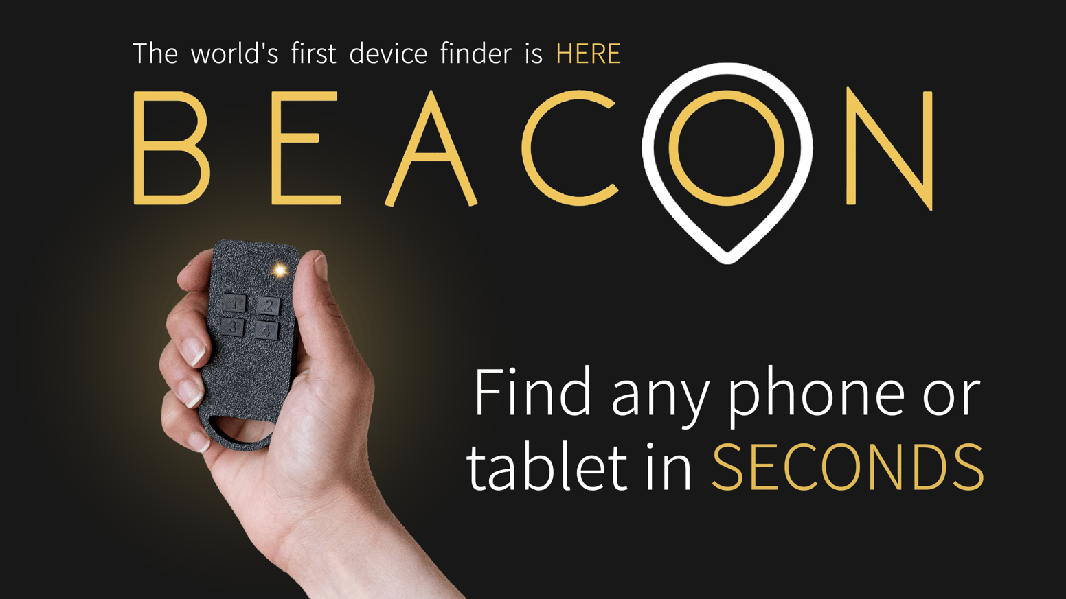 Beacon: The Easy Way to Find Any Phone or Tablet