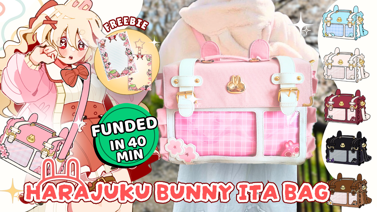Harajuku Bunny ITA Bag Collection