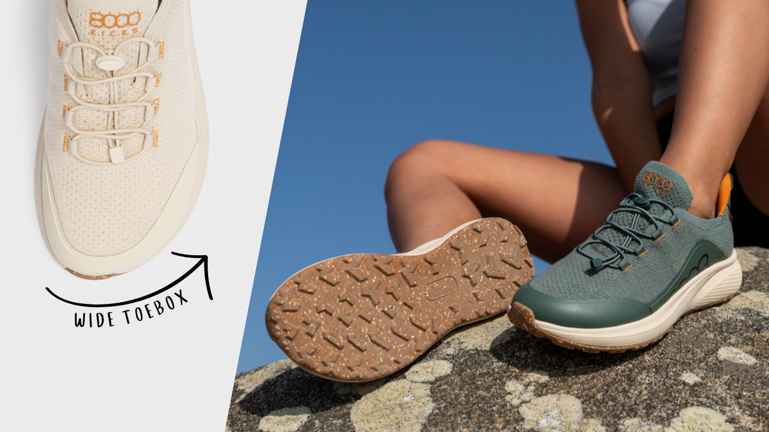 The Shifter - The wide hemp sneaker for all day comfort